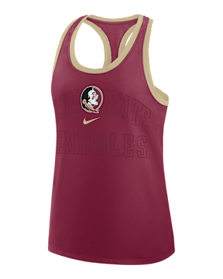 Женские  Florida State Primetime Shadow Nike College Racerback Tank Top