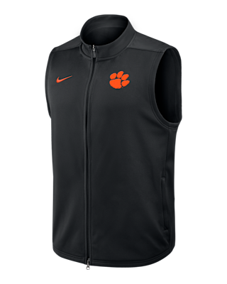Мужская безрукавка Clemson Victory Nike Therma-FIT College Full-Zip Vest