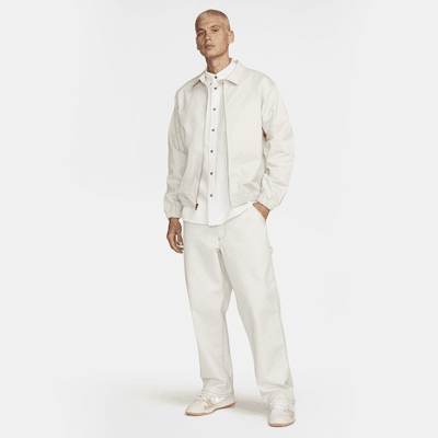 Långärmad Nike Life button-down-skjorta i oxfordmodell för män