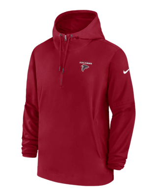 Atlanta Falcons Sideline Club Men’s Nike Men's NFL Full-Zip Hoodie in Black, Size: Small | 00MR00A96-XNN