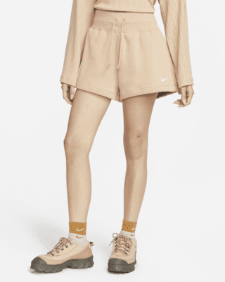 Женские шорты Nike Sportswear Phoenix Fleece High-Waisted Loose Shorts
