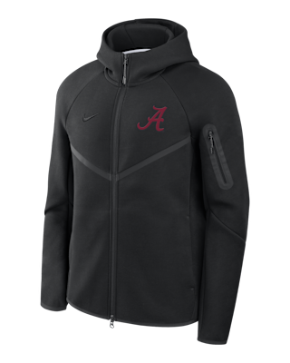 Мужская куртка Alabama Tech Fleece Windrunner Nike College Full-Zip Hooded для бега