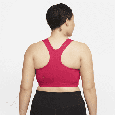 Nike Air Swoosh Women's Medium-Support Non-Padded Graphic Sports Bra (Plus Size)