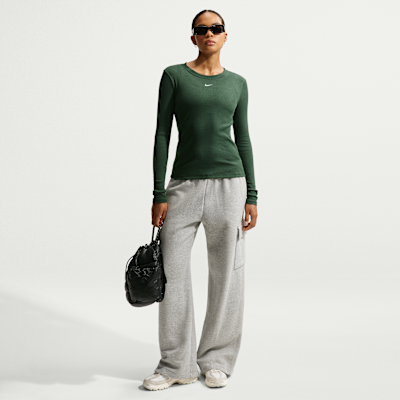 Nike Sportswear Women's Tight Long-Sleeve Ribbed T-Shirt