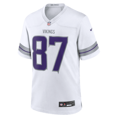 T.J. Jersey para el partido de la NFL Nike para hombre Hockenson Minnesota Vikings