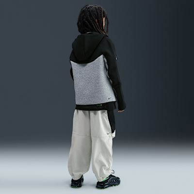 Felpa con cappuccio e zip a tutta lunghezza Nike Sportswear Tech Fleece (Taglia grande) – Ragazzo/a