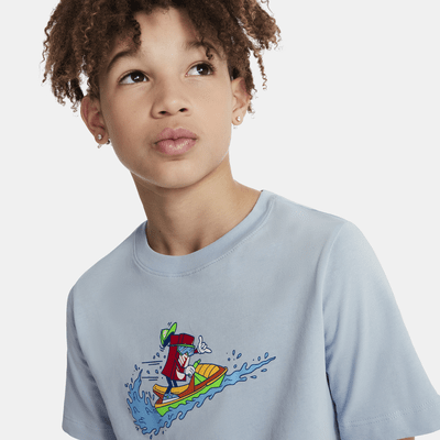 Playera para niños talla grande Nike Sportswear