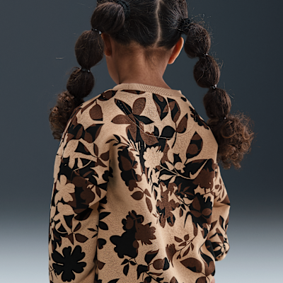 Nike Toddler Floral Camo Crew and Leggings Set