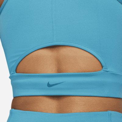 Camiseta de tirantes de entrenamiento corta para mujer Nike Dri-FIT Buckle