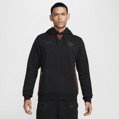 Sweat à capuche de foot Nike Dri-FIT FC Barcelona Standard Issue Extérieur pour homme