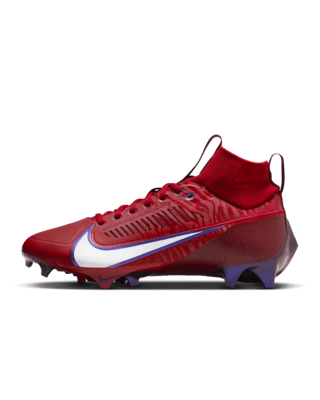 Nike Off-White High Youth Football Cleats 3.5Y / Red
