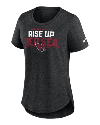 NFL Arizona Cardinals Shirt Youth Size Extra Large 18 - 20 Gray Dry Fit Tee  Kids