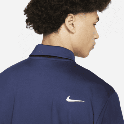 Nike Dri-FIT Tour egyszínű, galléros férfi golfpóló