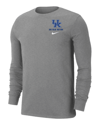 Playera de manga larga para hombre Nike College Dri-FIT (Kentucky ...