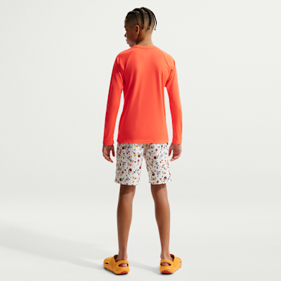 Nike Swim Breaker Big Kids' (Boys') 7" Brief-Lined Volley Short