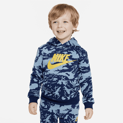 Nike Toddler Club Camo Fleece Pullover Hoodie