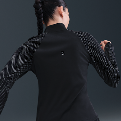 Nike Tempo Flash 女款 Dri-FIT 1/4 拉鍊跑步上衣