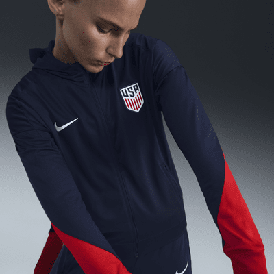 USMNT Strike Women's Nike Dri-FIT Soccer Hooded Track Jacket