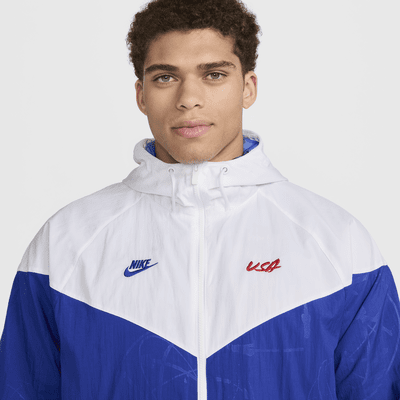 Veste tissée USA Windrunner Nike Breaking pour homme