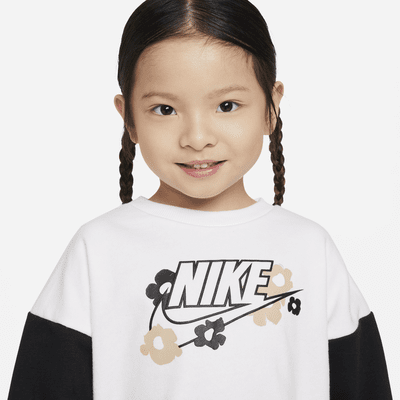 Nike Floral Toddler Crew and Leggings Set