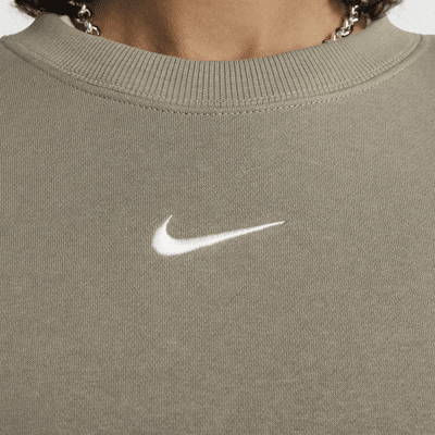 Sweat oversize à col ras-du-cou Nike Sportswear Phoenix Fleece pour Femme