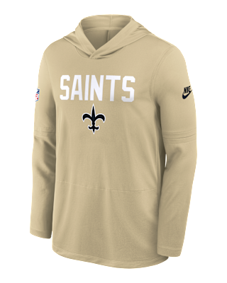 Мужские  New Orleans Saints Pass Accuracy Nike Dri-FIT NFL Long-Sleeve Hooded Top