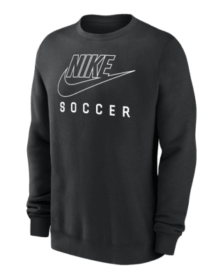 Мужской свитшот Nike Swoosh Club Fleece Soccer Pullover Crew-Neck