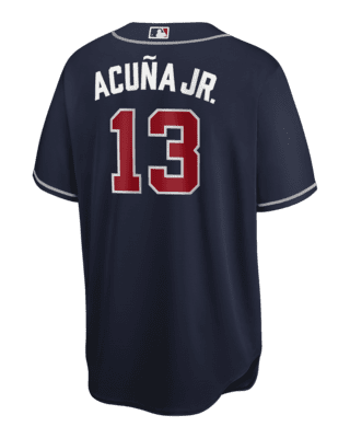 Lids Ronald Acuna Jr. Atlanta Braves Big & Tall Replica Player