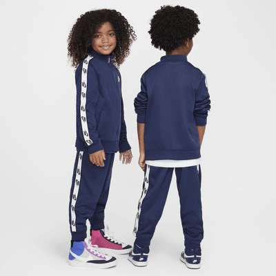 Nike Dri-FIT Little Kids' Logo Taping 2-Piece Full-Zip Set