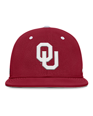 Мужская кепка Oklahoma Sooners Dugout True Men’s Nike Dri-FIT College Fitted Hat