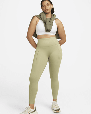 Женские тайтсы Nike Go Firm-Support High-Waisted 7/8 Leggings with Pockets