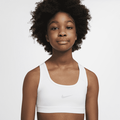 Nike - Brasier deportivo sin costuras para niña