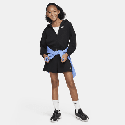 Nike Sportswear hettejakke til store barn (jente)