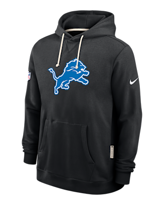 Мужское худи Detroit Lions Alt Offensive Set Play Sideline Nike Dri-FIT NFL Pullover Hoodie