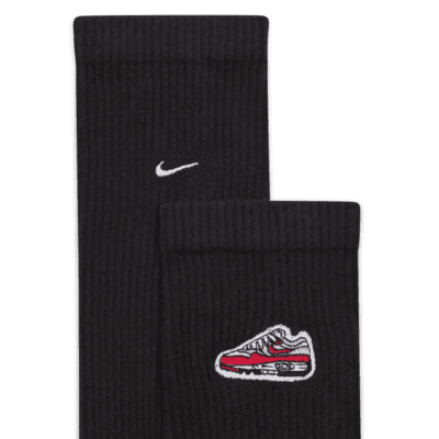 Meias com amortecimento Nike Everyday Plus (1 par)