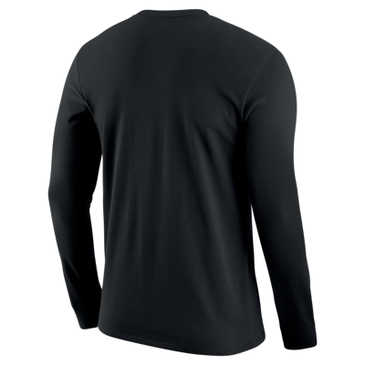 Playera de manga larga universitaria Nike para hombre Air Force
