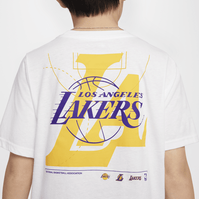 Los Angeles Lakers Essential Older Kids' (Boys') Nike NBA T-Shirt