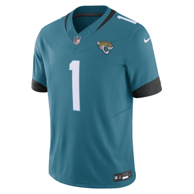 Jersey de fútbol americano Nike Dri-FIT de la NFL Limited para hombre Travis Etienne Jacksonville Jaguars