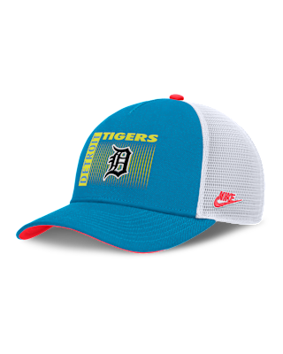 Мужские  Detroit Tigers Neon 90s Rise Nike Dri-FIT MLB Trucker Adjustable Hat