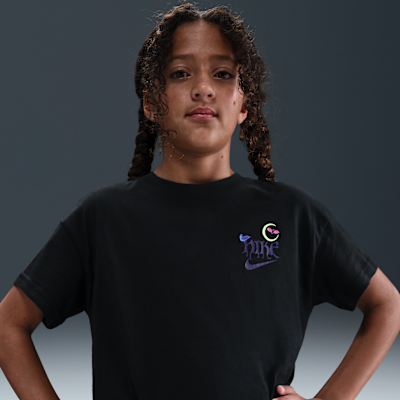 Playera para niña talla grande Nike Sportswear