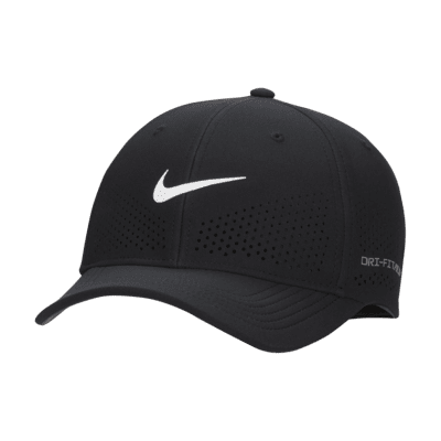 Gorra SwooshFlex estructurada Nike Dri-FIT ADV Rise