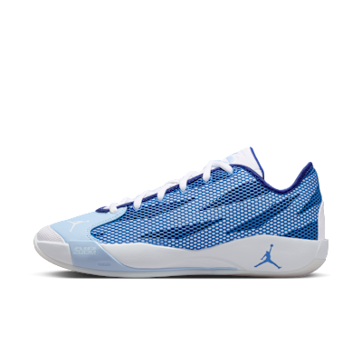 Jordan Luka 77 White/Signal Blue/Deep Royal/Psychic Blue basketball shoe
