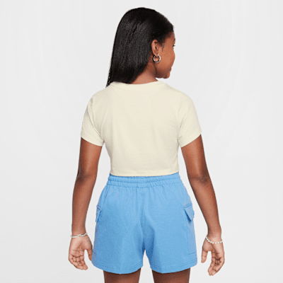 Nike Sportswear Older Kids' (Girls') Cropped T-Shirt