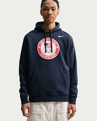 Мужское худи Nike Team USA Club Fleece Hoodie