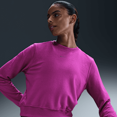 Nike Dri-FIT One Women's Crew-Neck French Terry Sweatshirt