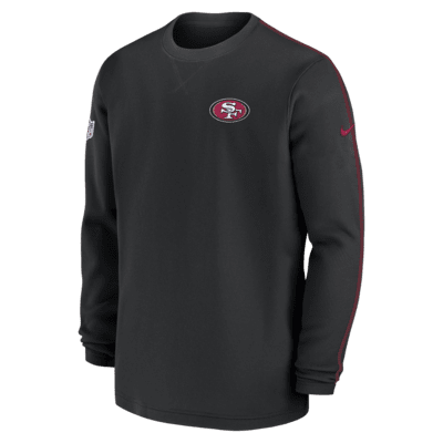 San Francisco 49ers Sideline Coach Men’s Nike NFL Long-Sleeve Top