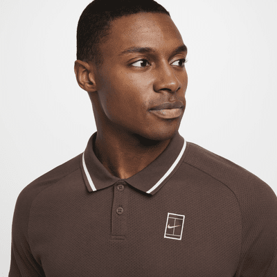 Polo de tenis para hombre NikeCourt Heritage