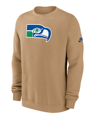 Мужские  Seattle Seahawks Swing Pass Rewind Club Nike NFL Pullover Crew