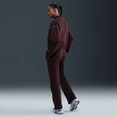 Pants de tiro medio con dobladillo abierto para mujer Nike Sportswear Phoenix Fleece