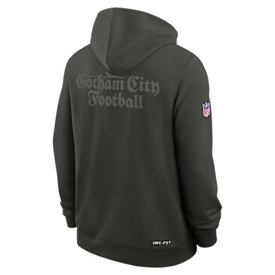Sudadera con gorro sin cierre Nike Dri-FIT de la NFL para hombre New York Jets Rivalries Collection Sideline